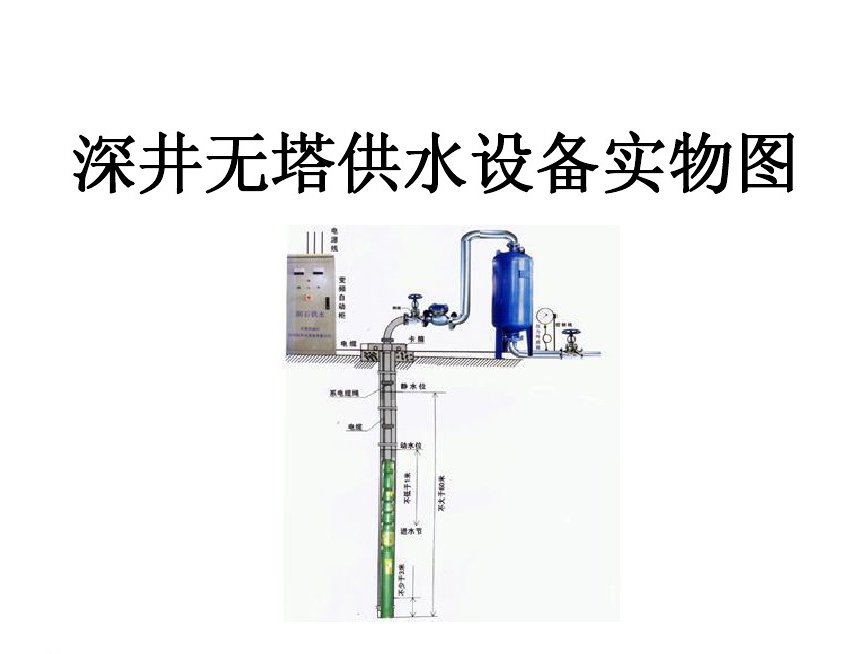 长春绿园区井泵无塔式供水设备